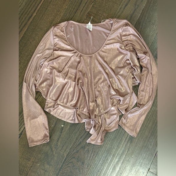 New Mode USA Shiny Blouse - Picture 7 of 9